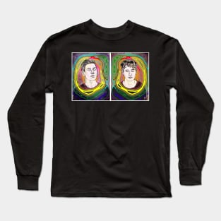 Dan & Phil - Pride portraits Long Sleeve T-Shirt